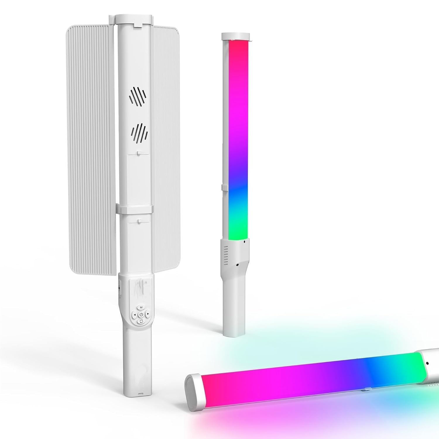 Clefairy Handheld RGB Light Tube LED Video Light Wand 2700K-6500K Dimmable 7 Colorful Light Effects Built-in Battery for Vlog Live Streaming Product Portrait Photography-image-38