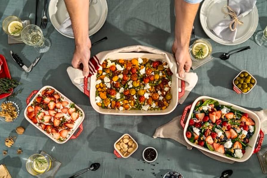 staub レクタンギュラーディッシュ20cm ４枚セット Amazon｜Staub ストウブ 「 レクタンギュラーディッシュ (14×11