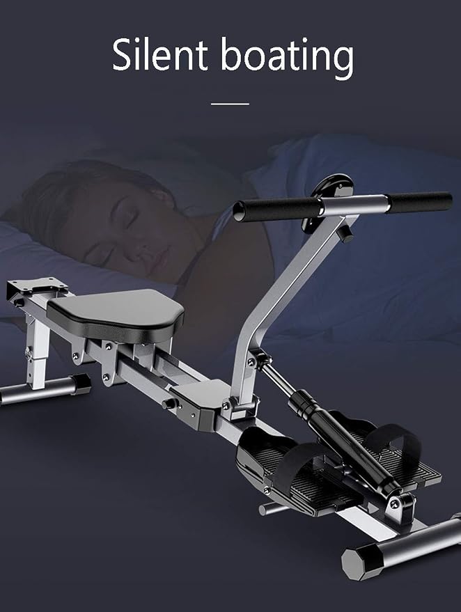 Máquina de remo plegable para uso en casa con 12 niveles de resistencia miniatura 3