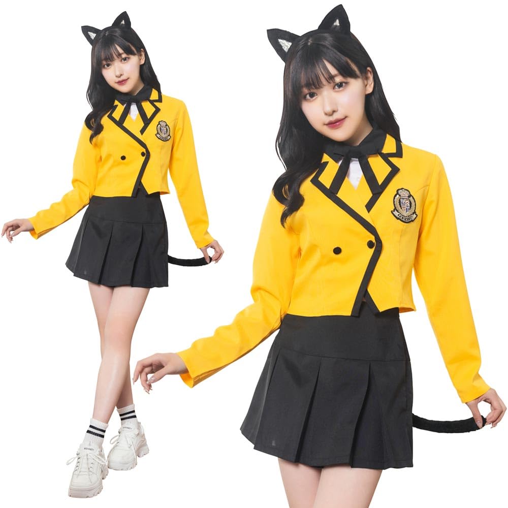 黄色いロングスカートの女の子のぬいぐるみ 黄色いロングスカートの女の子のぬいぐるみ