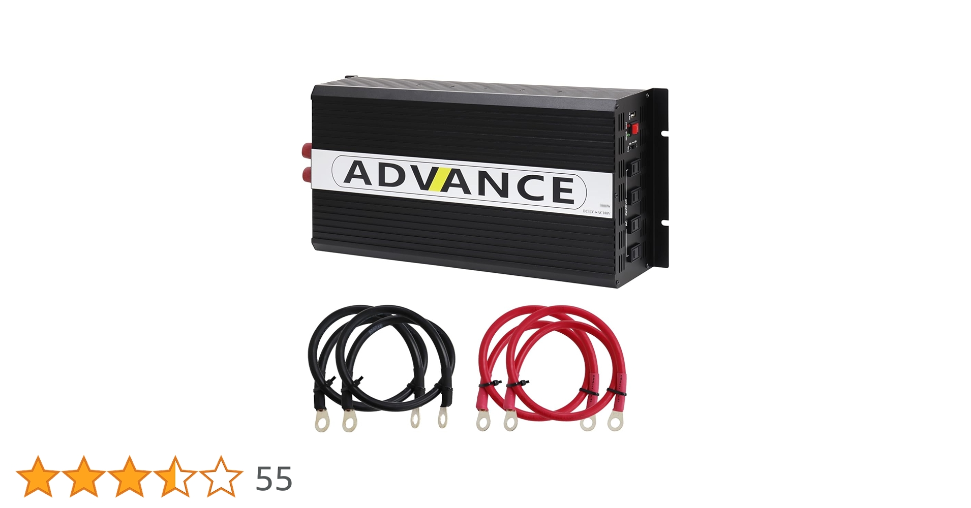 Amazon.co.jp: 修正波インバーター DC12V/AC100V 定格2000W 最大4000W