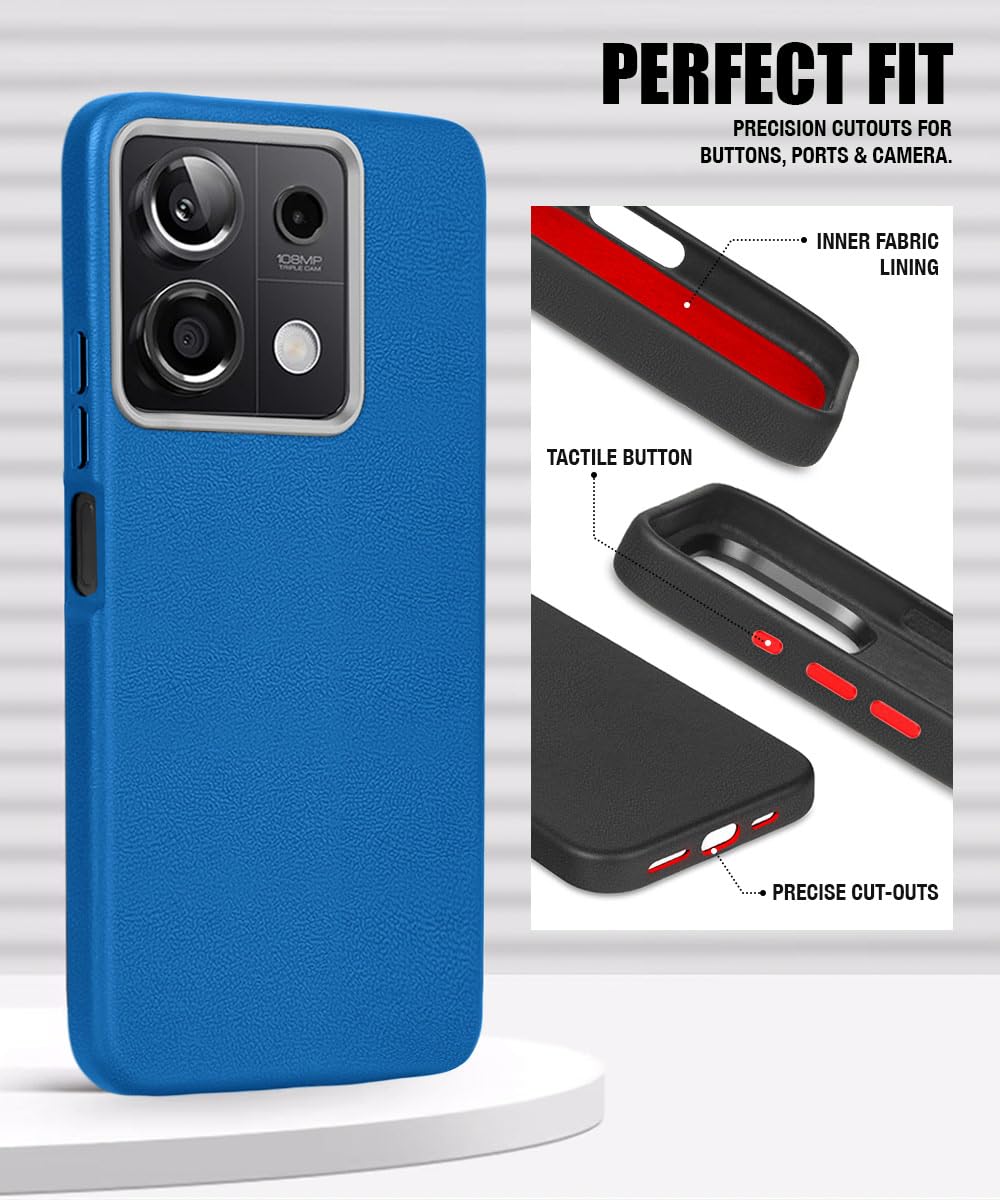 WOW IMAGINE Back Cover for Xiaomi Mi Redmi Note 13 5G | Ultra Slim Flexible Non-Slip Grip | Inner Fabric | Metal Camera Ring & Lightweight Soft Silicone Mobile Case – Blue WOW IMAGINE Back Cover for Xiaomi Mi Redmi Note 13 5G | Ultra Slim Flexible Non-Slip Grip | Inner Fabric | Metal Camera Ring & Lightweight Soft Silicone Mobile Case – Blue