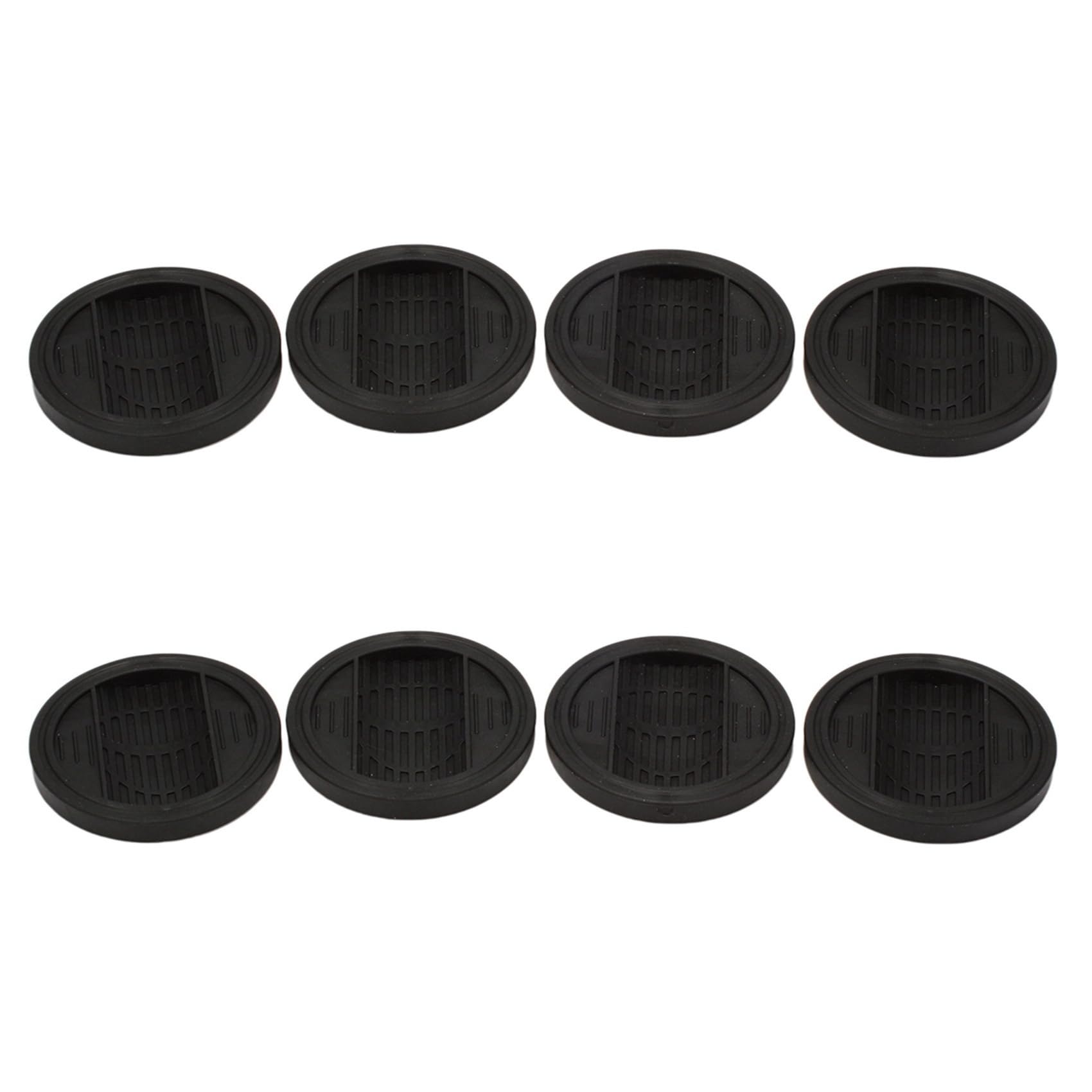 Hndhbfgrt Furniture Castor Cups 8 PCS, Rubber Feet Pads Non Slip Furniture Coasters for Chair Leg Floor Protectors Bed Sofa Wheel