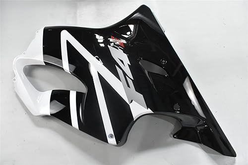 Miniatura 7 de Carenado negro blanco para Honda 2001 2002 2003 CBR600 F4I CBR 600F4I inyección ABS plásticos posventa carrocería 01 02 03 NT17