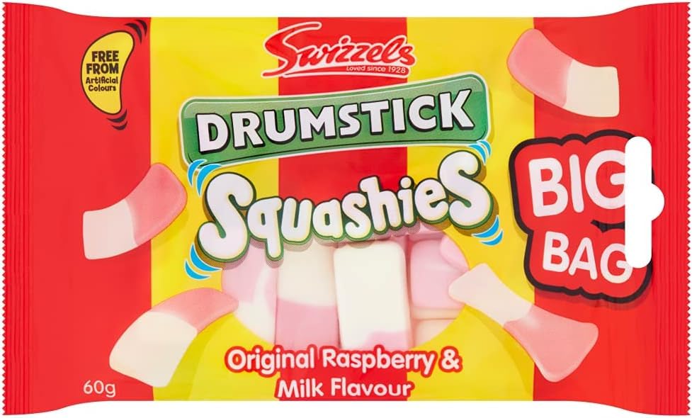 Swizzels Matlow Squashies Drumstick 60g miniatura 2