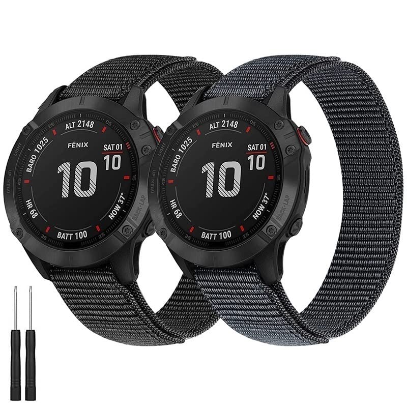 Bracelet Fenix 7X nylon séchage rapide respirant 26mm