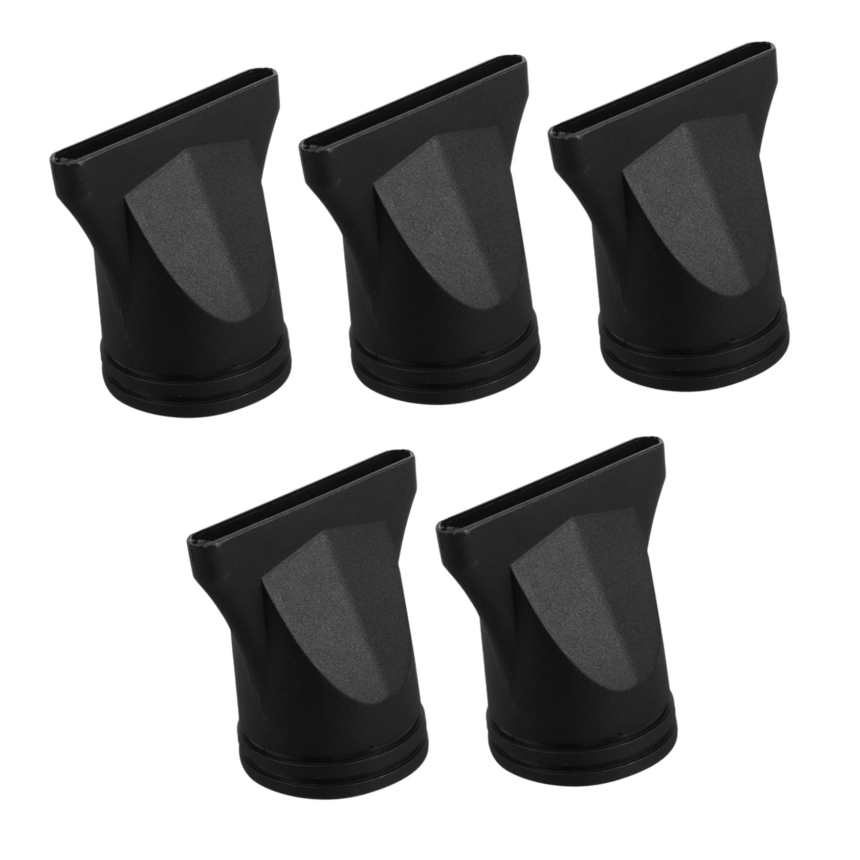 Lot de 5 Embouts pour Sèche-Cheveux en Plastique Résistant à la Chaleur Concentrateurs Universels Fins et Larges pour Coiffage Professionnel Accessoires pour Brushing et
