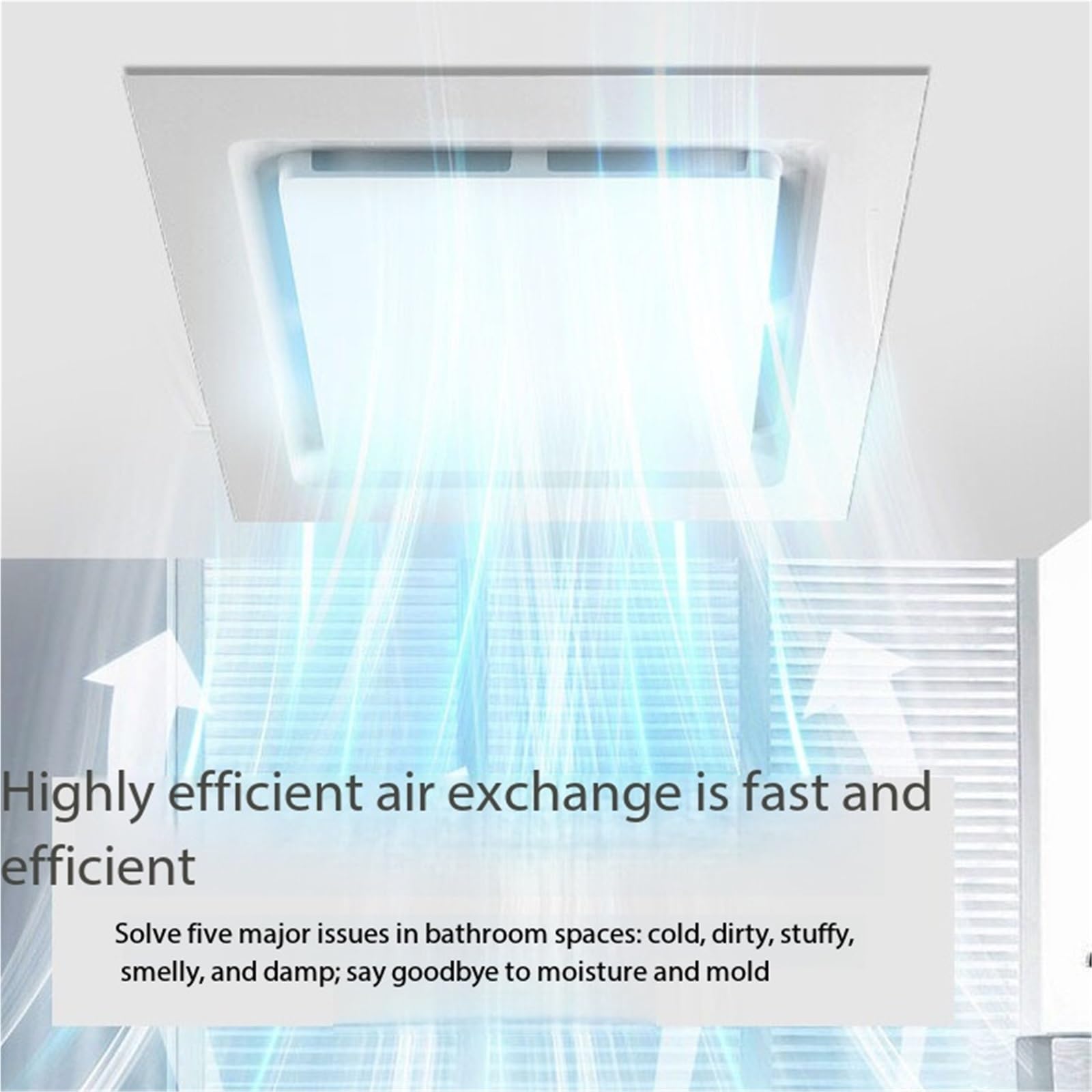Ventilatore di ventilazione dell'estrattore d'aria domestico Garage(XS)