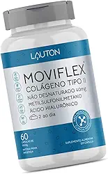 Moviflex Colageno Tipo 2 Nao Hidrolisado 40mg 60 Caps - Lauton Nutrition