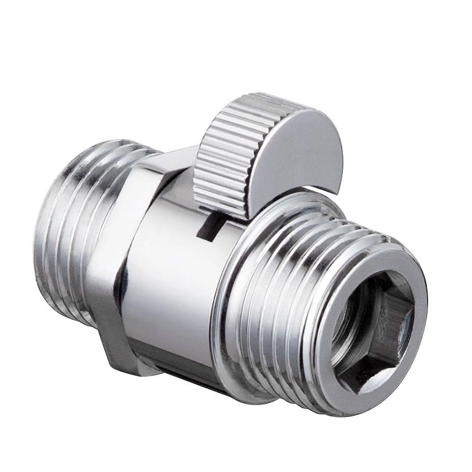 Trgyjgkf One Color Bathroom Shower Bath Water Tap Accessory Brass Junction Flow Control Valve Diverter Shut-Off Angle