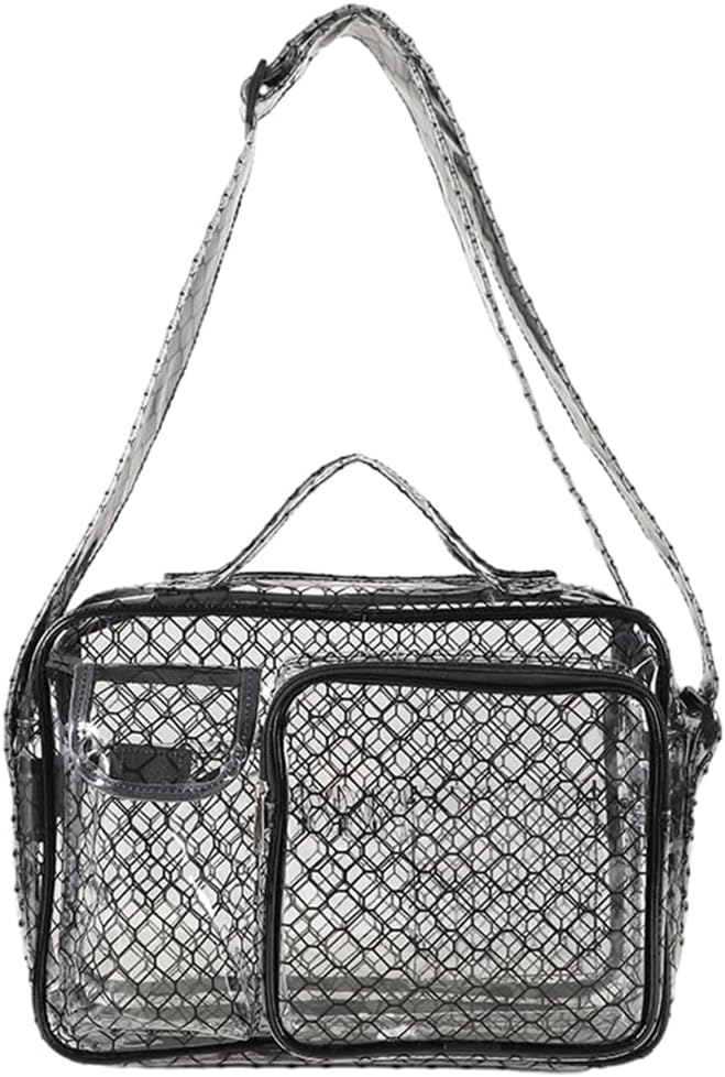 Anti-static Cleanroom Engineer Bag for Semiconductor Clean Room Clear PVC Bags Computer Crossbody Messenger