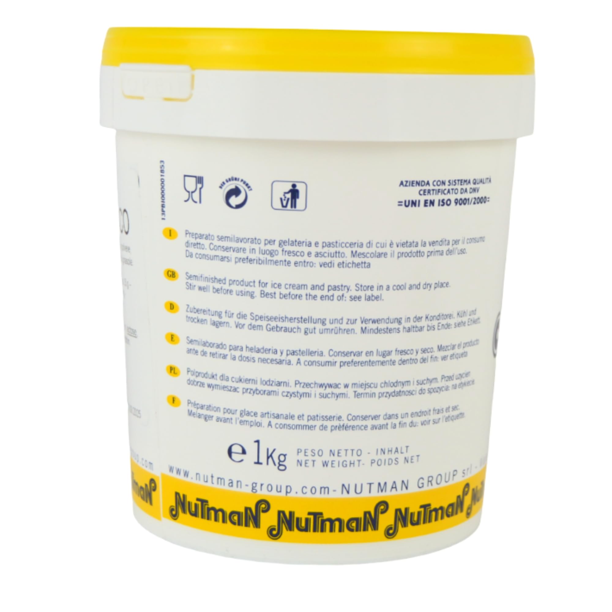 DUE ESSE S.N.C. DI SABATINI ALDO KG 1 PASTA MALAGA PREPARATO SEMILAVORATO PER GELATERIA E PASTICCERIA