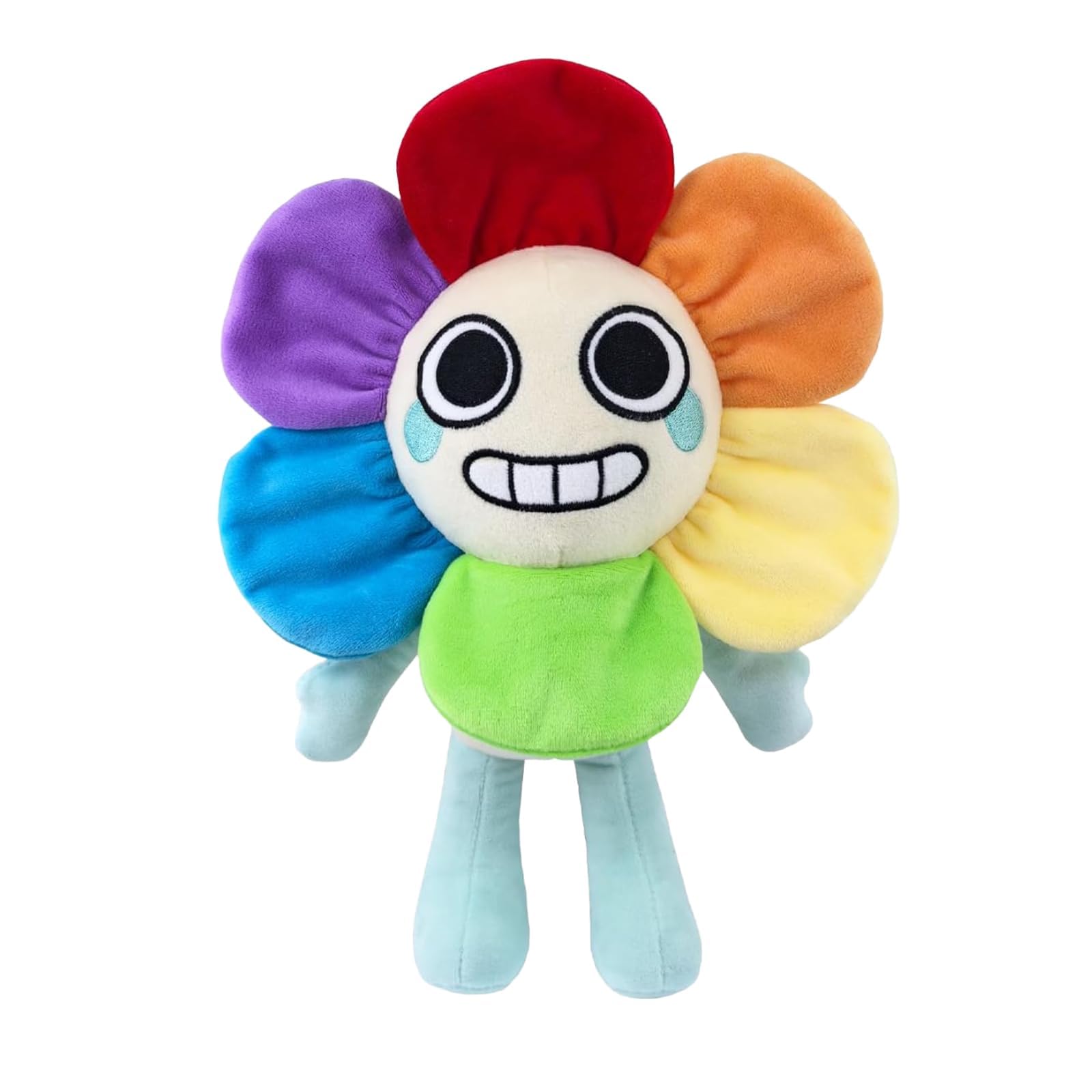 PonFxp 32cm Standing posture baring teeth sunflower Plush, Adorable Stuffed Animal for Creative Play and Imagination Development, for Holidays and Special Occasions