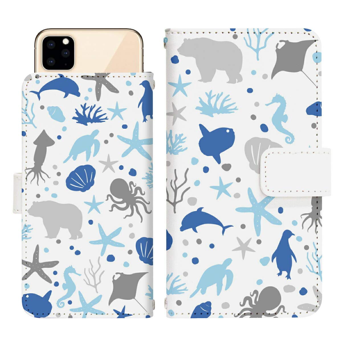 Amazon.co.jp: AQUOS sense8 SHG11 用 スマホケース スライド式 手帳型