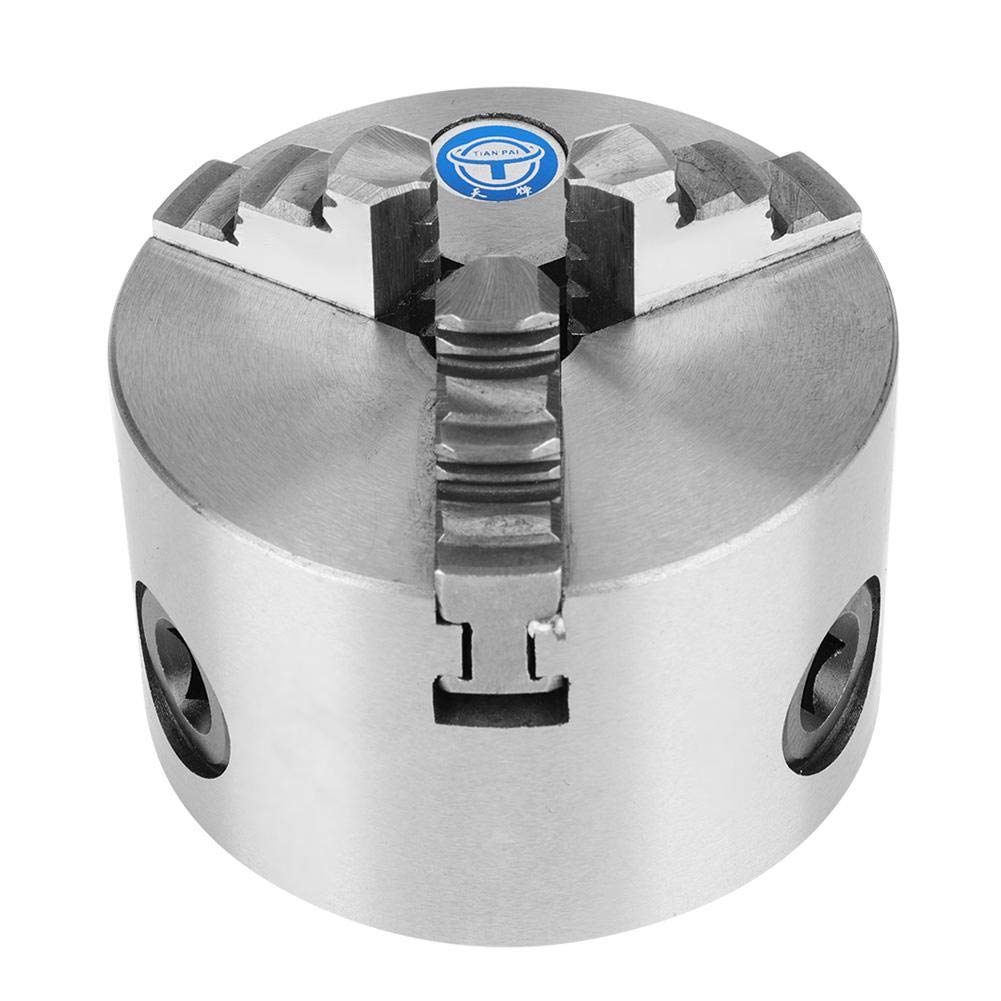 Uchwyt tokarski, k11 80 Lathe Chuck 80 mm uchwyt trójszczękowy, 3 szczęki samocentrujący metalowy uchwyt tokarski z wieloma akcesoriami do tokarek