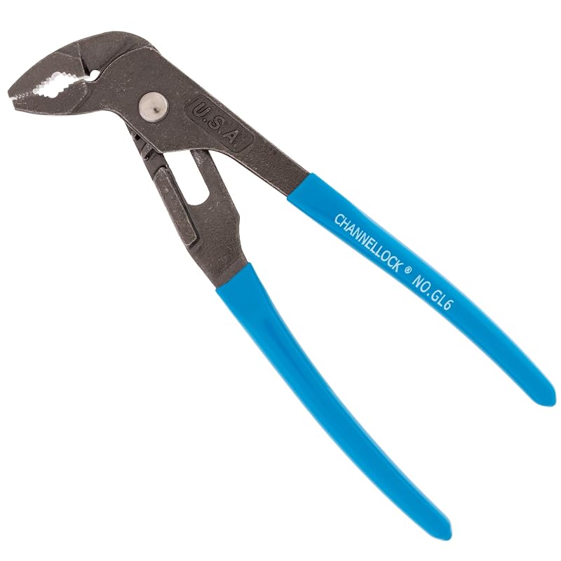 Alicate Bomba d’Água de Encaixe e Canal Channellock GL6 16,5 cm Azul