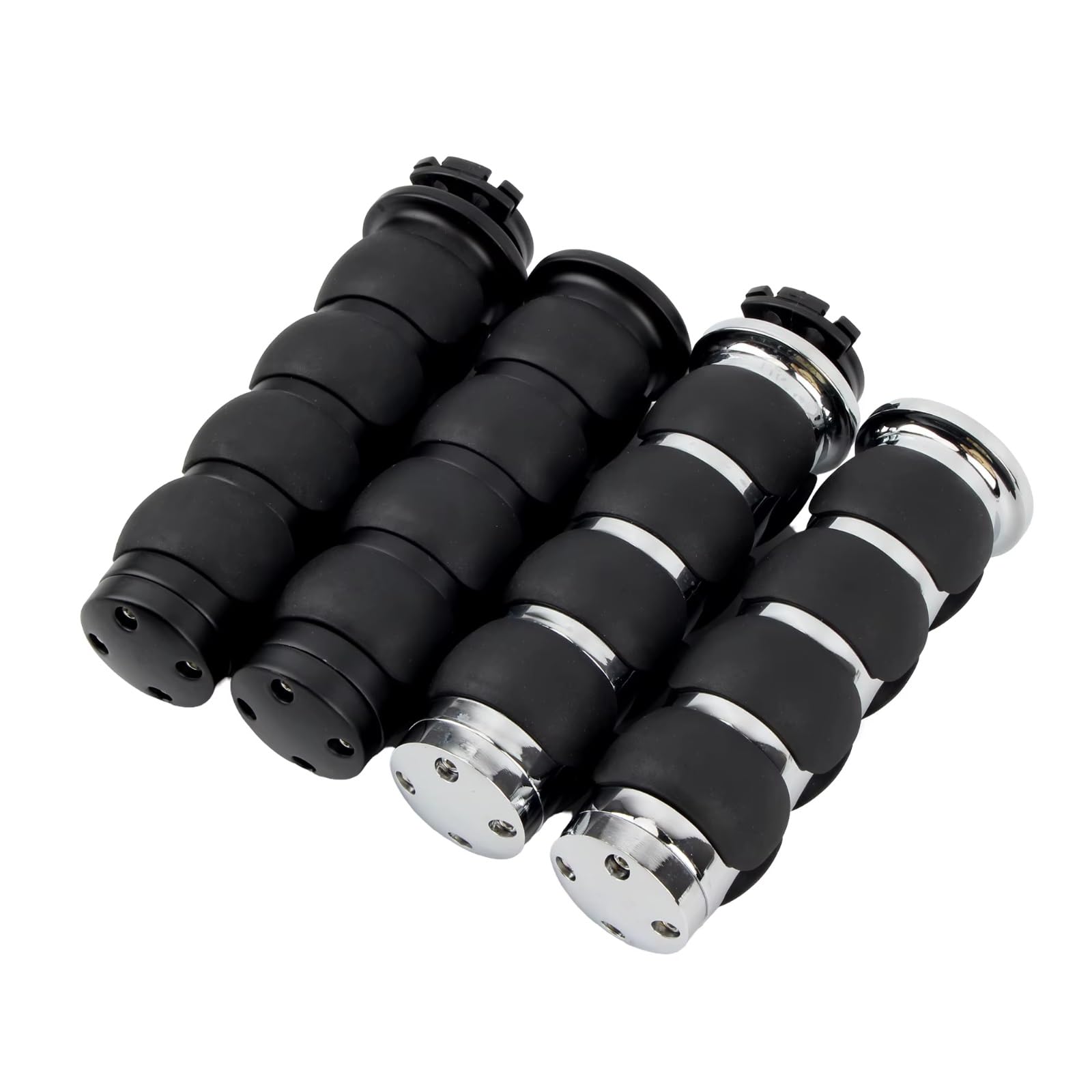 Coprimanubrio Moto Manopole Accessori Universali Manicotto Antiscivolo Coperture manubrio moto | Coprimanubrio Moto 7/8'' 1'' Manopole Accessori Universali Manicotto Antiscivolo(2Pc black)