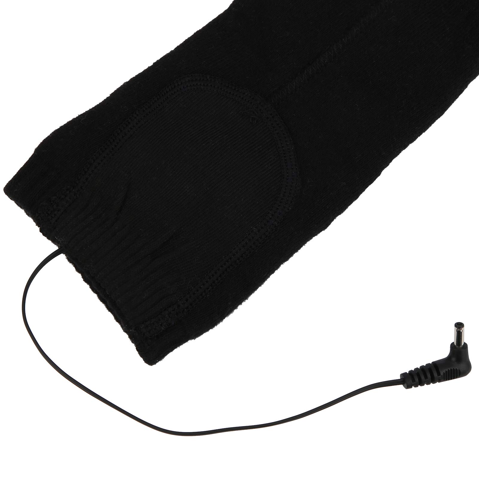 Calcetines Térmicos para Clima Frío, Calcetines Térmicos Cálidos De Invierno con Batería, Operados con Energía Móvil, Mezcla De Algodón, Absorbentes, Transpirables, De (Negra)