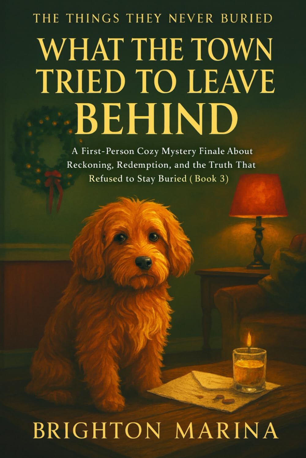 WHAT THE TOWN TRIED TO LEAVE BEHIND: A First-Person Cozy Mystery Finale About Reckoning, Redemption, and the Truth That Refused to Stay Buried (Book 3) (THE THINGS THEY NEVER BURIED)