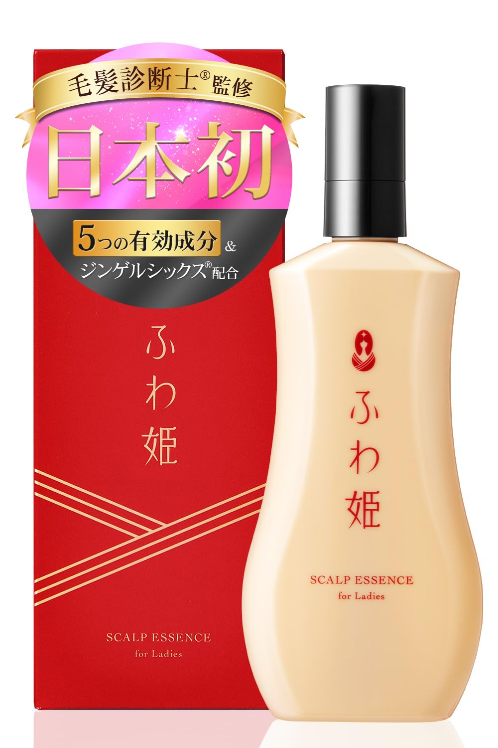 【毛髪診断士(R)と共同開発】 ふわ姫 医薬部外品 100mL×1 育毛剤 女性…