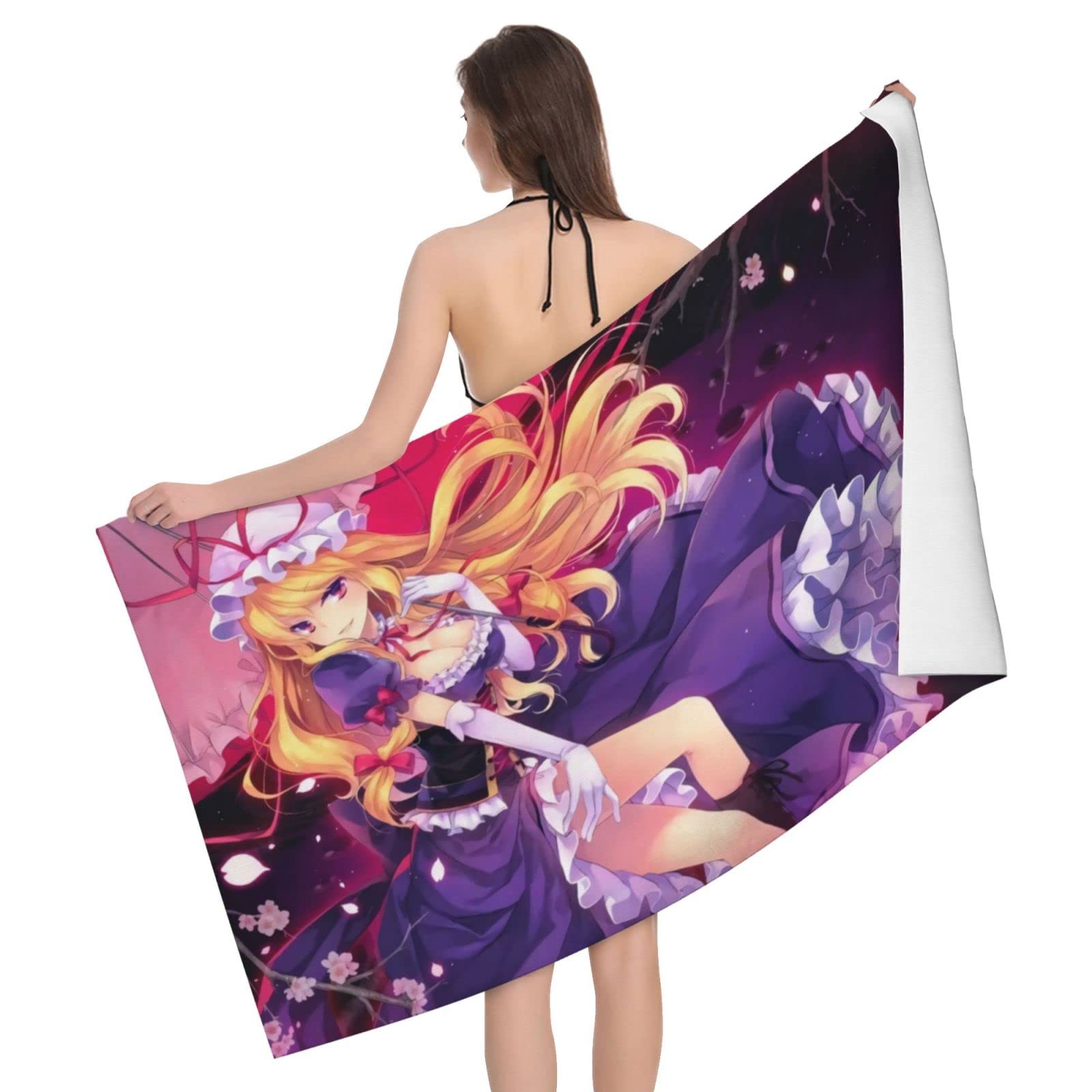 Amazon｜東方 八雲紫(やくも ゆかり) バスタオル 大判 マイクロ