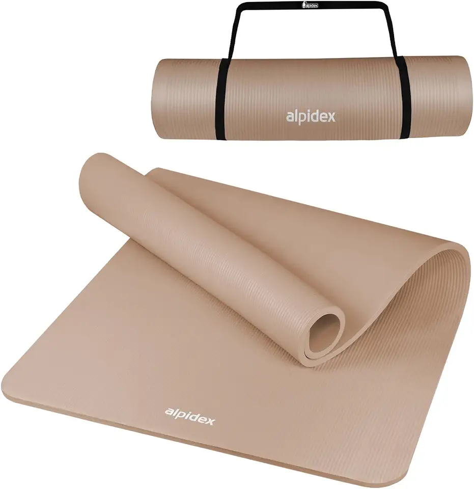 Pilates – Wohlfühltraining für Körper und Seele 5 ALPIDEX Yogamatte Extra Dick 1,5 cm Gymnastikmatte 3 Größen E-Book rutschfest Phthalatfrei Fitness Matte Turnen Pilates Sport Physio HIIT Yoga Trainingsmatte Isomatte