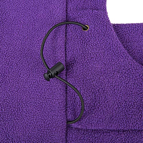 Redess Winter Windproof Hat, Unisex Children Waterproof Balaclava, Ski Mask With Warm Fleece Face Cover For Girl&Boy Purple #TOP2