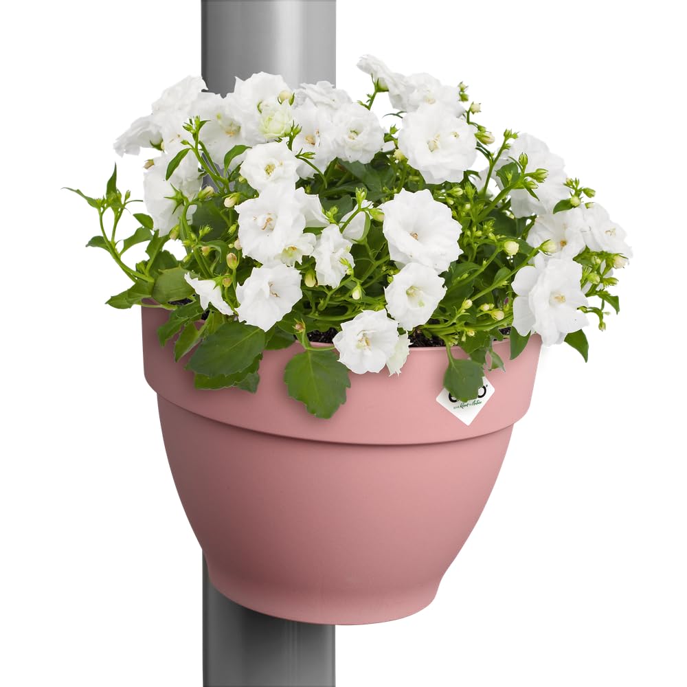 Elho Vibia Capana Drainpipe Clicker 40 - Vaso per Esterno - 21.6 x H