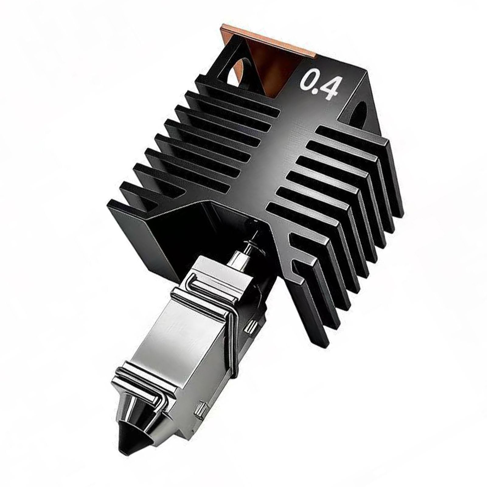 Kit Hotend di Ricambio da 0,4 Mm per Stampante 3D Snapmaker U1, Kit Hotend Ad Alto Flusso con Riscaldatore in Ceramica da 48 W con Spazzola in Silicone e Tappetino per Versamenti per Stampa