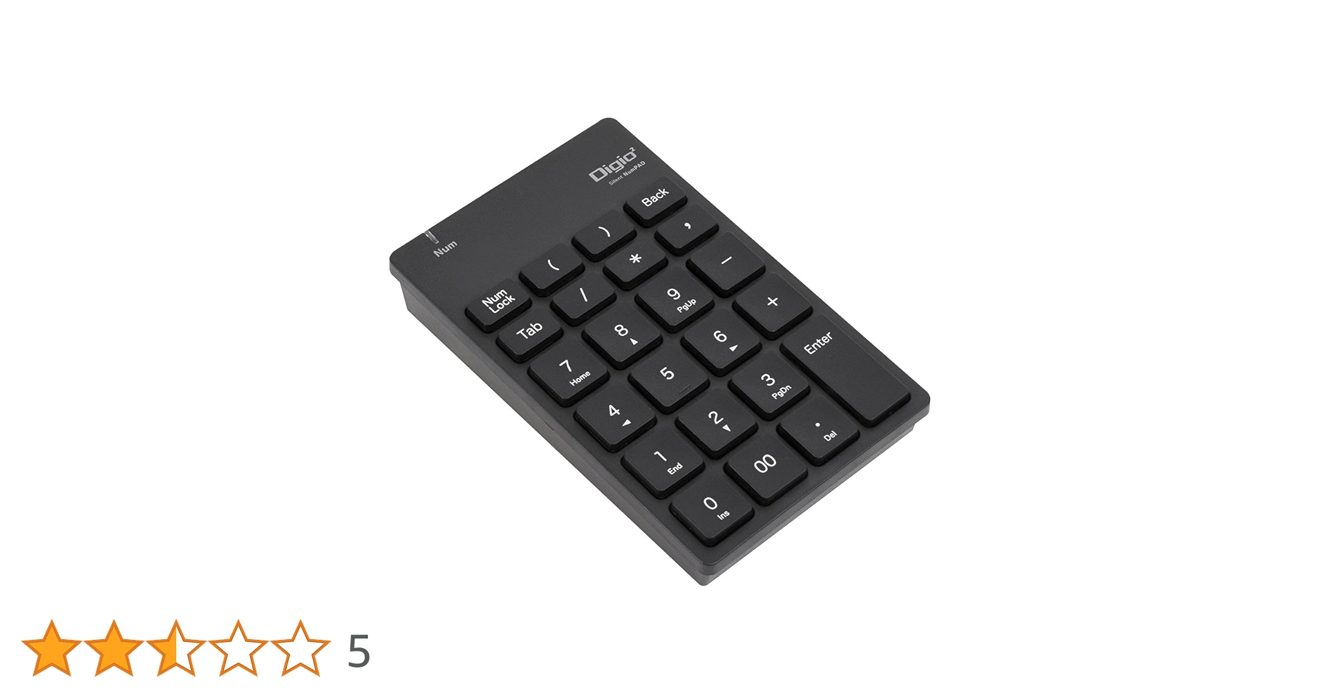 (未使用･未開封品)Digio2 ワイヤレステンキーボード 静音 ブラック 48427 Amazon.co.jp: Digio2 ワイヤレステンキーボード 静音 ブラック