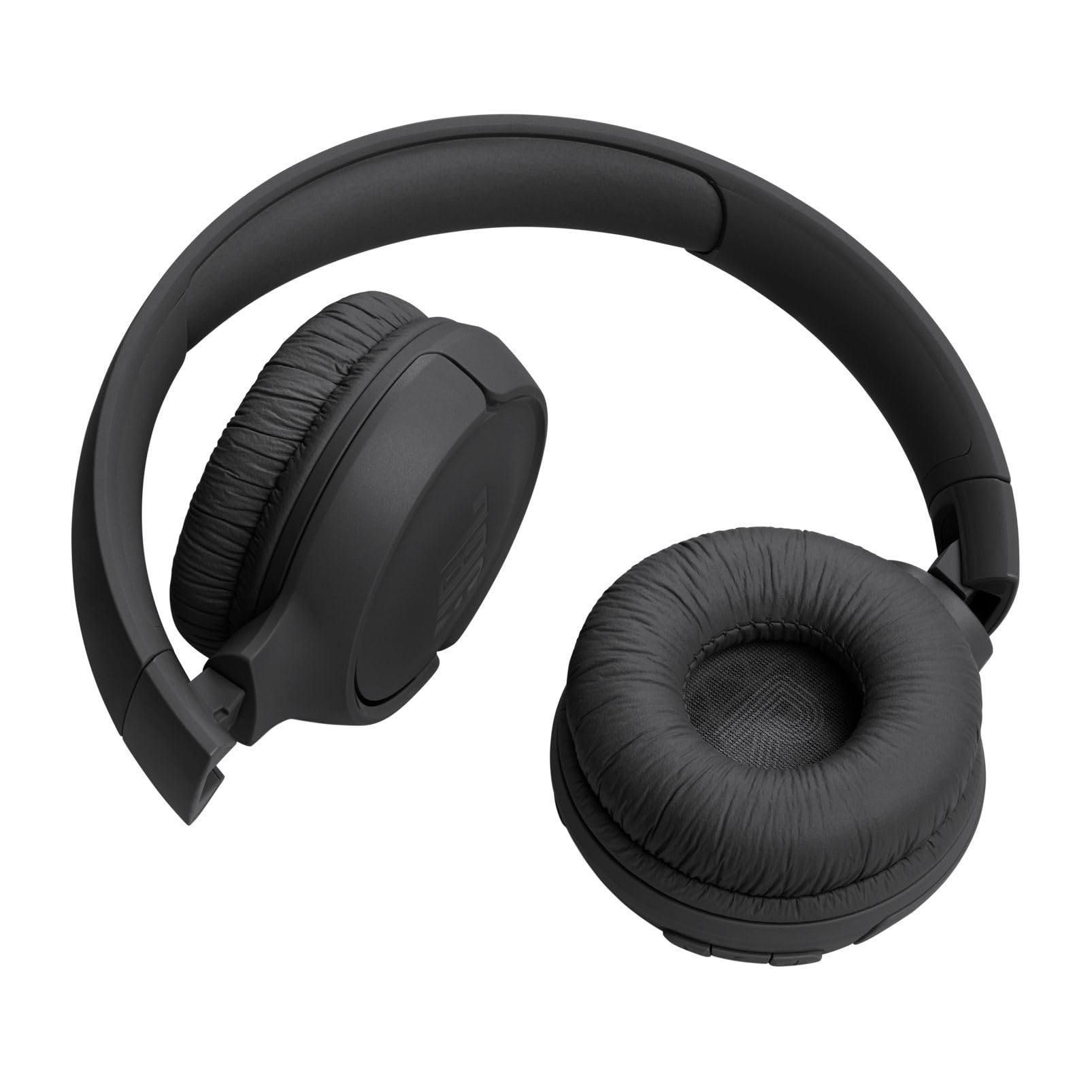 JBL Tune 520 BT Cuffie On-Ear Bluetooth Wireless, Pieghevoli e Leggere, Microfono e Comandi su Padiglione con Voice Aware, JBL Pure Bass, Connessione Multipoint, fino a 57 ore di Autonomia, Nero