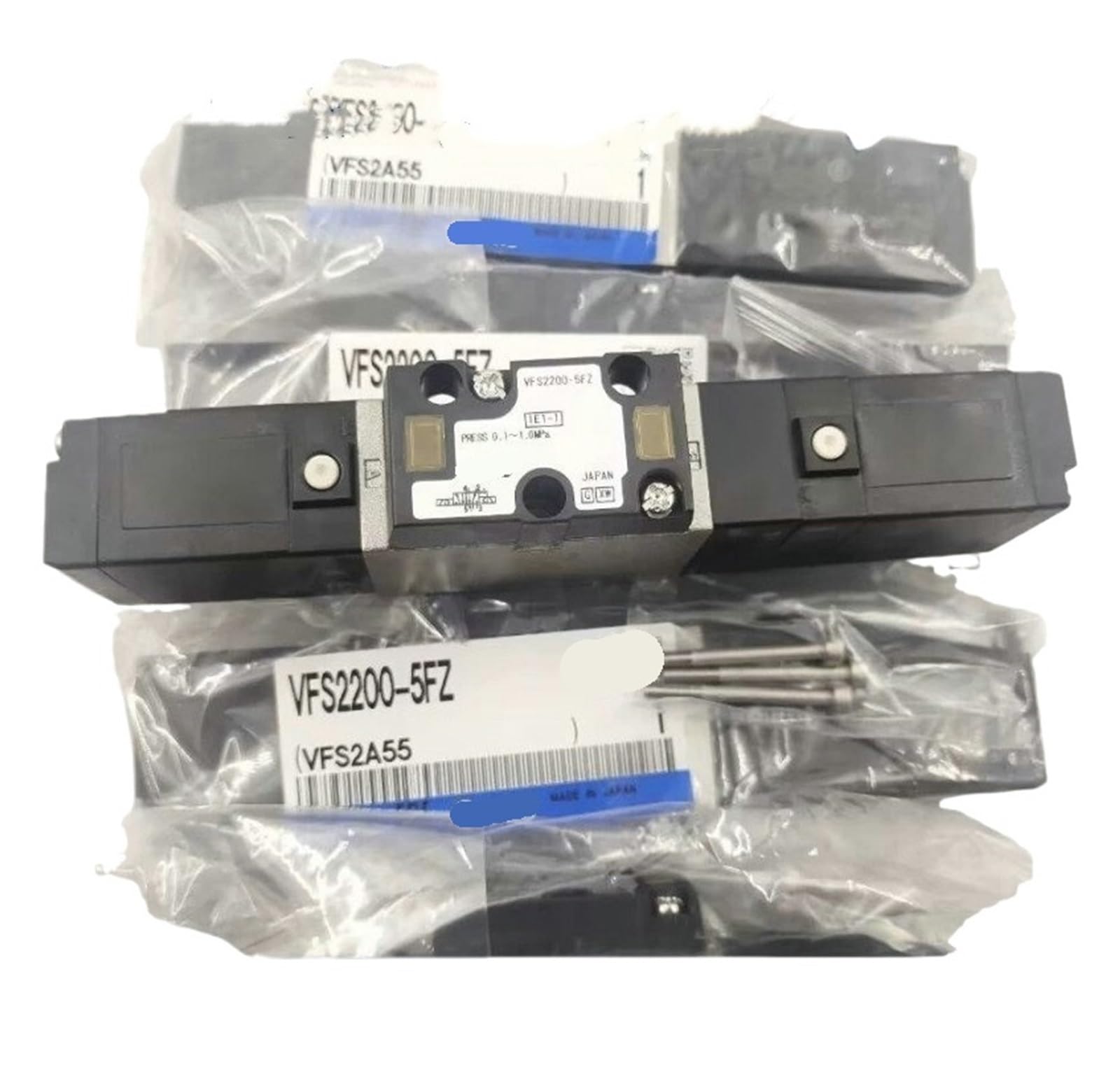 BRODEFUP 1PCS VF2-4-FG-D-3Z VFR2100-4FZC VFS2600-5FZA VFS2200-5FZA VFS2100-5FZ solenoid valve(VFS2300-5FZ)