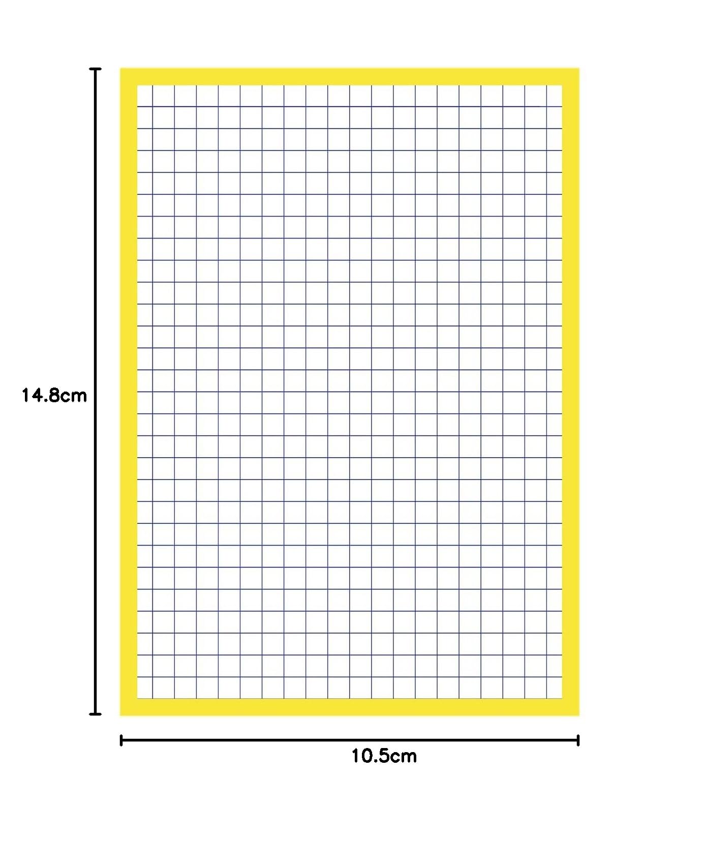 OXFORD Lot de 10 Blocs de 30 fiches bristol 105X148 non perforées Q5/5 jaune