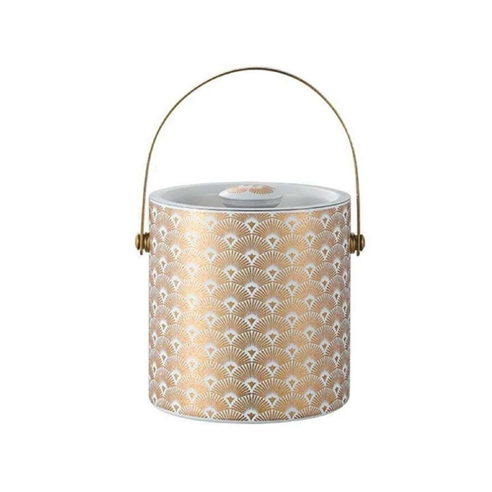 Drinks Bucket/Cooler Platinum Fan Shaped Ice Bucket Perfect for camping Champagne Bucket