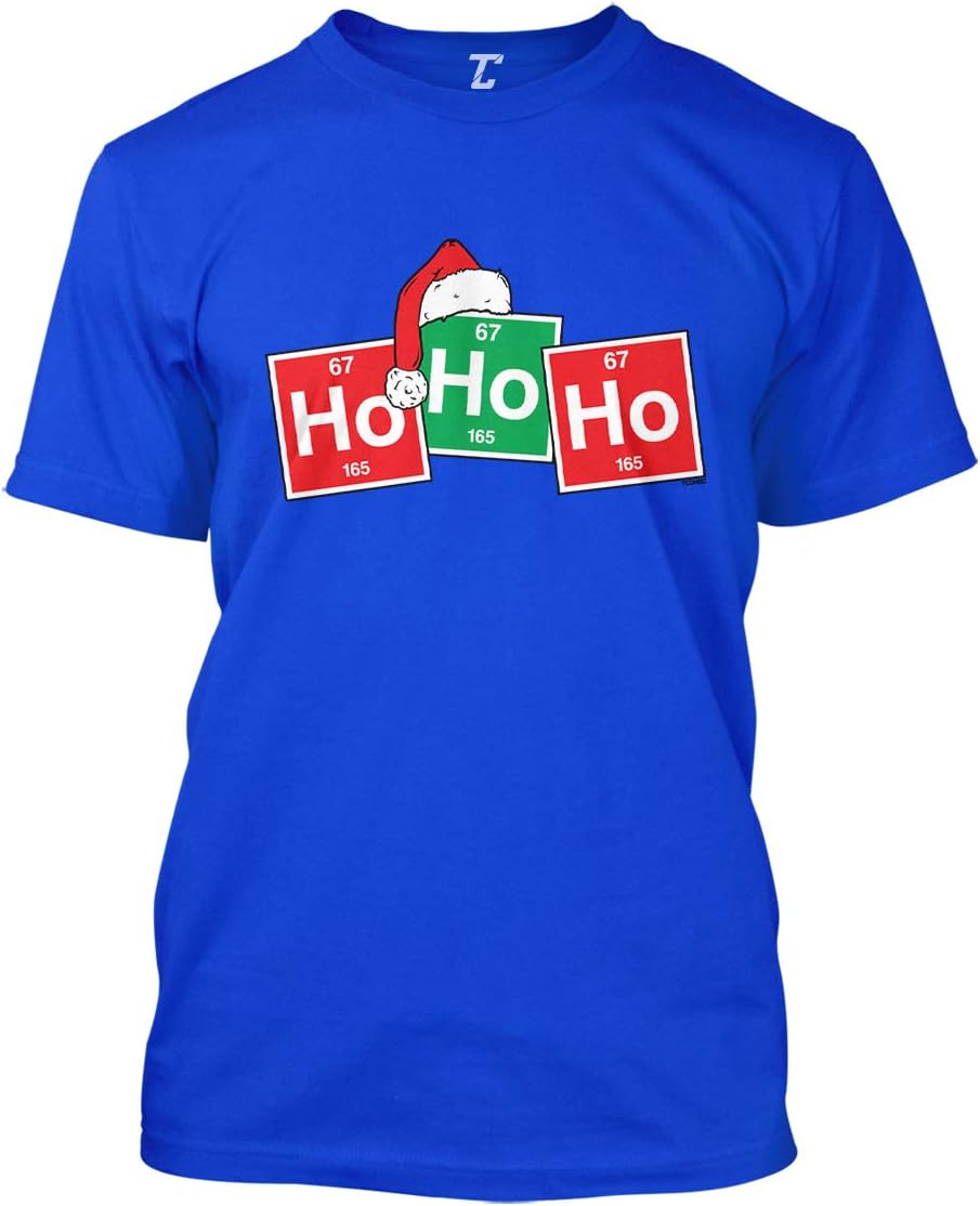 Ho Ho Ho Periodic Table Elements - Christmas Men's T-Shirt