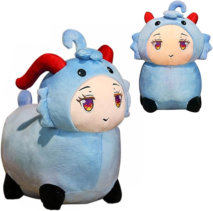Ganyu Genshin Plush Figure (Coco Goat) Plush Goat Figure Pillow