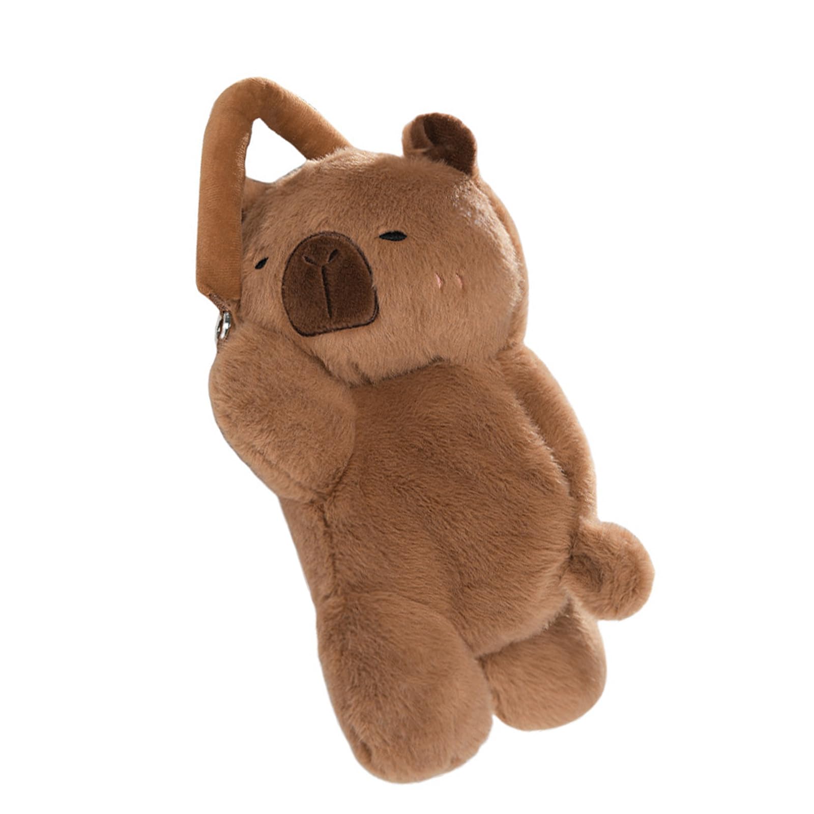 MICFENY Capybaras Tissue Holder for Home and Decoration Stuffed Plushie Car Tissue Hanger Decorative Paper Towel Box