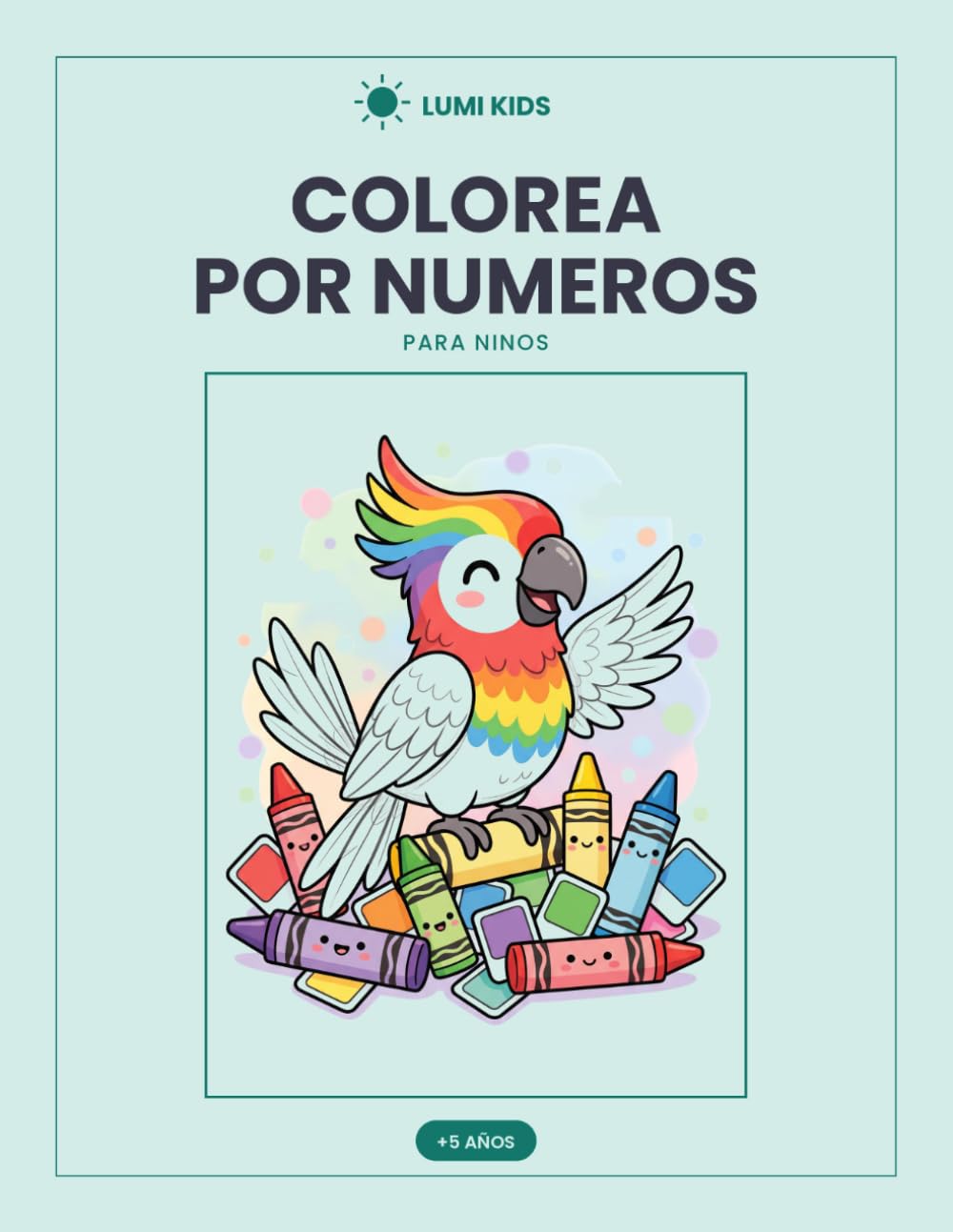 Colorea por Números: Para niños, sigue los números y descubre el dibujo, desde 5 años (Blue Balance Kids)