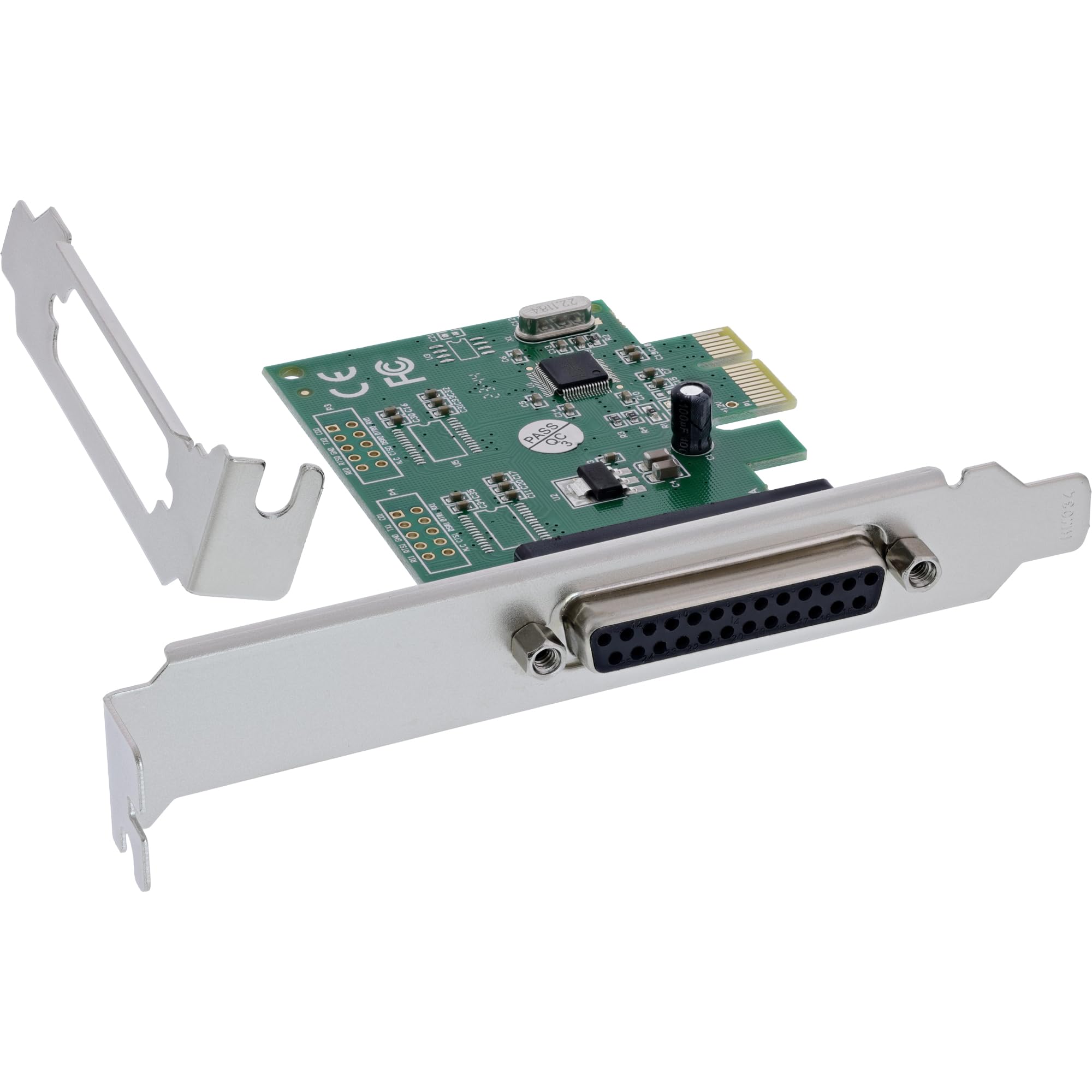InLine® Tarjeta de Interfaz, 1 x Paralelo de 25 Pines, PCIe (PCI Express), 76625E