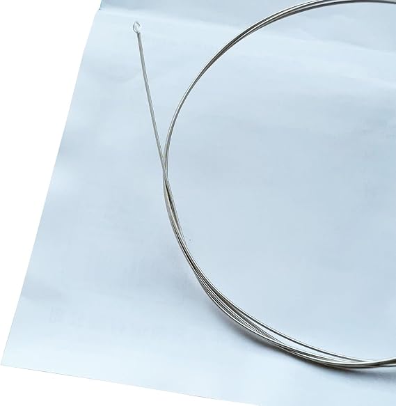 10 Nylon Core Silver Plated Copper Alloy Single String 4th Fourth D Classical Guitar Strings Normal Tension 029 inch