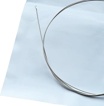 10 Nylon Core Silver Plated Copper Alloy Single String 4th Fourth D Classical Guitar Strings Normal Tension 029 inch
