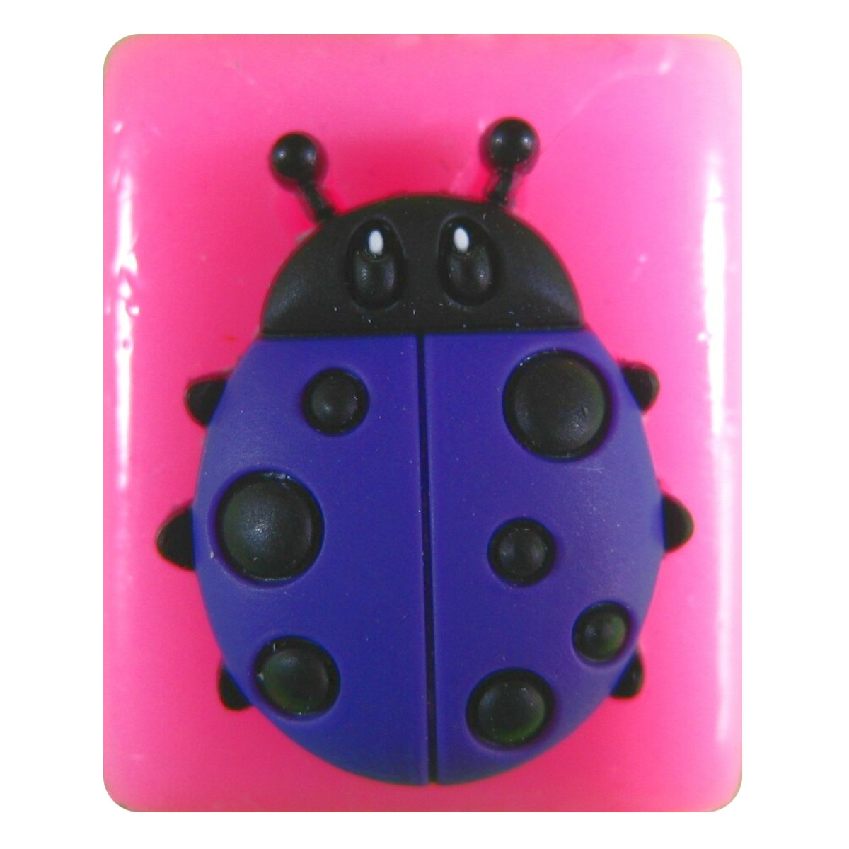 Fairie Blessings Multicoloured Ladybird Tiny Silicone Mould Mold For Cake Decorating Cake Cupcake Toppers Icing Sugarcraft Tool By