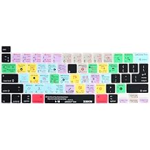 Ableton Live English Silicone Shortcuts Keyboard Cover Skin for Touch Bar Models 2019 MacBook Pro 16 inch A2141 2020 MacBook Pro 13.3 inch A2251 A2289 A2338 M1 Keyboard US&EU Version