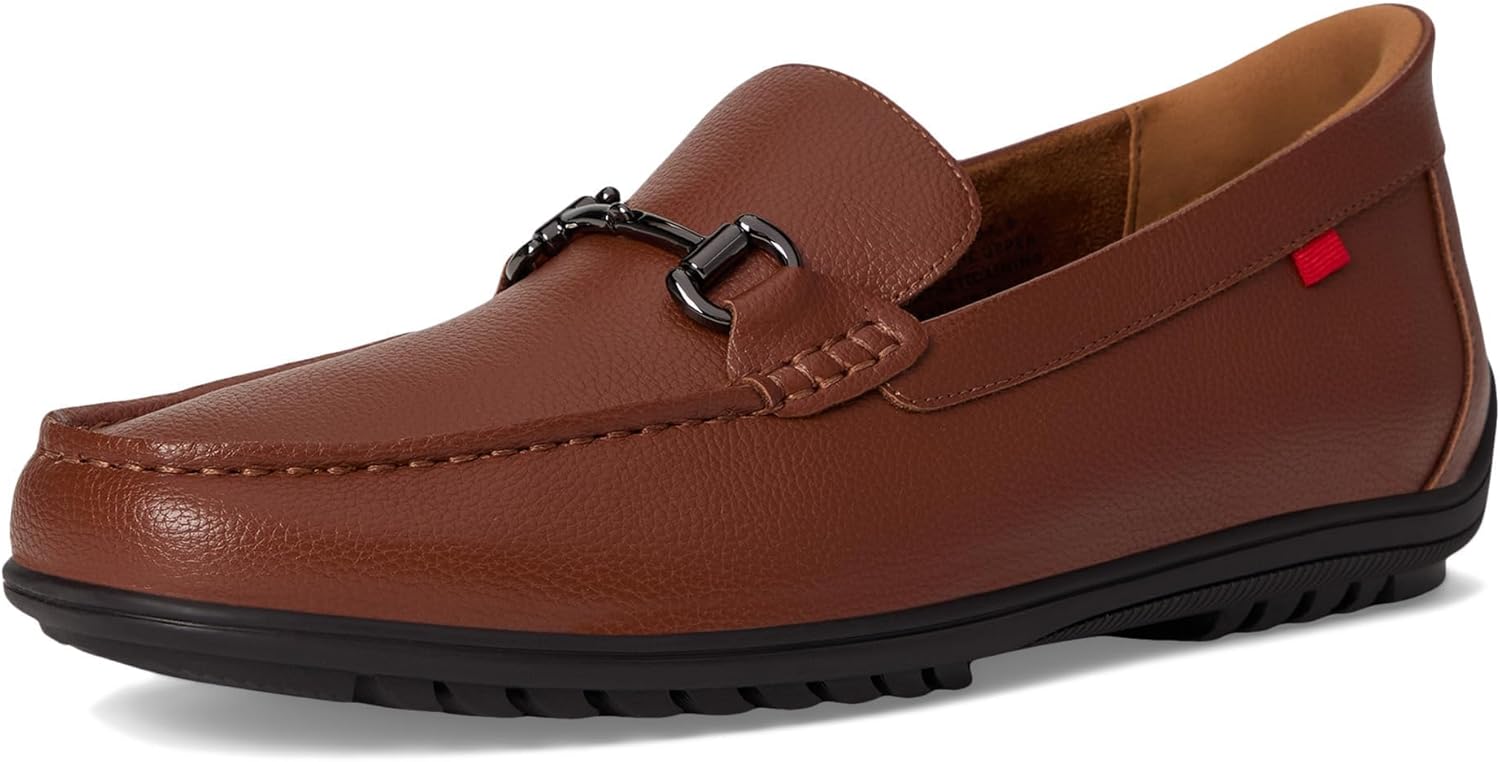 Marc Joseph New York Men’s Casual Hands Free Slip on Buckle Loafers