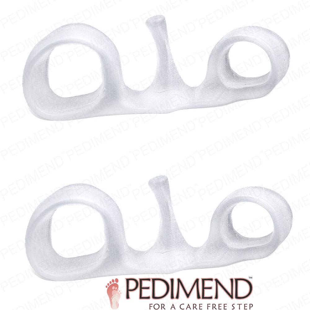 Pedimend per dita – 4 pezzi | Fight alluce valgo alluce valgo dita a martello | silicone gel Bunion protezioni toe Straightener Correctors | toe Stretcher Divaricatore pastiglie maniche | per uomini