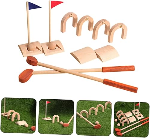 Miniatura 4 de BESPORTBLE 1 Set Golf Playset of Educational Golf for Indoor and Outdoor Fun Parent Interactive Sports Game Present for Boys and Years