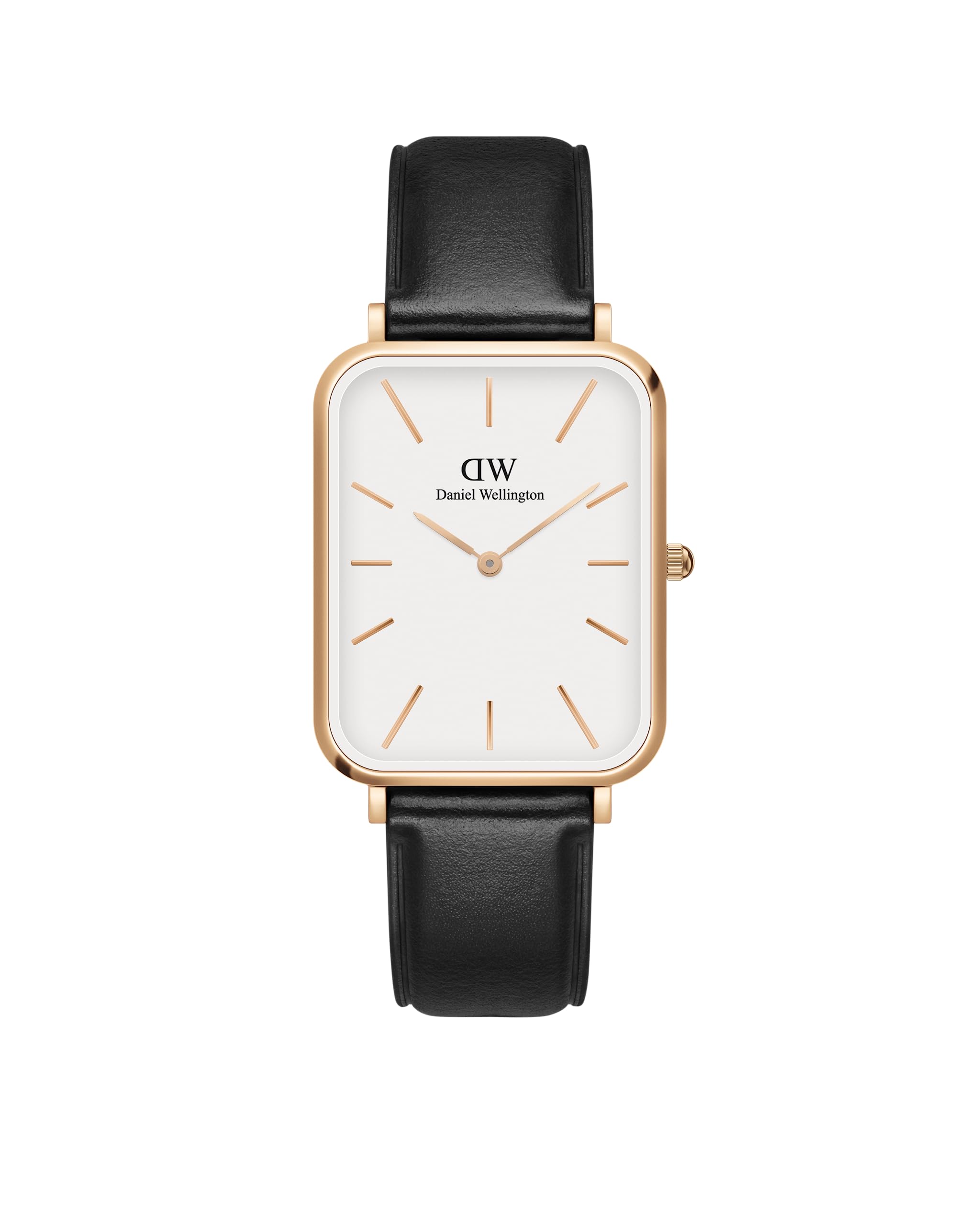 Daniel Wellington Leather Quadro 29X36.5 White Dial Analogue Women Watch, Black Band (B0CCDFT96M) Amazon Price History, Amazon Price Tracker