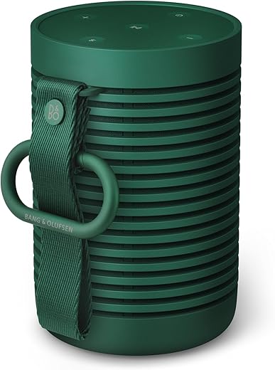 BANG & OLUFSEN Beosound Explore – Wireless Outdoor Bluetooth Speaker, IP 67 Dustproof and Waterproof, Green