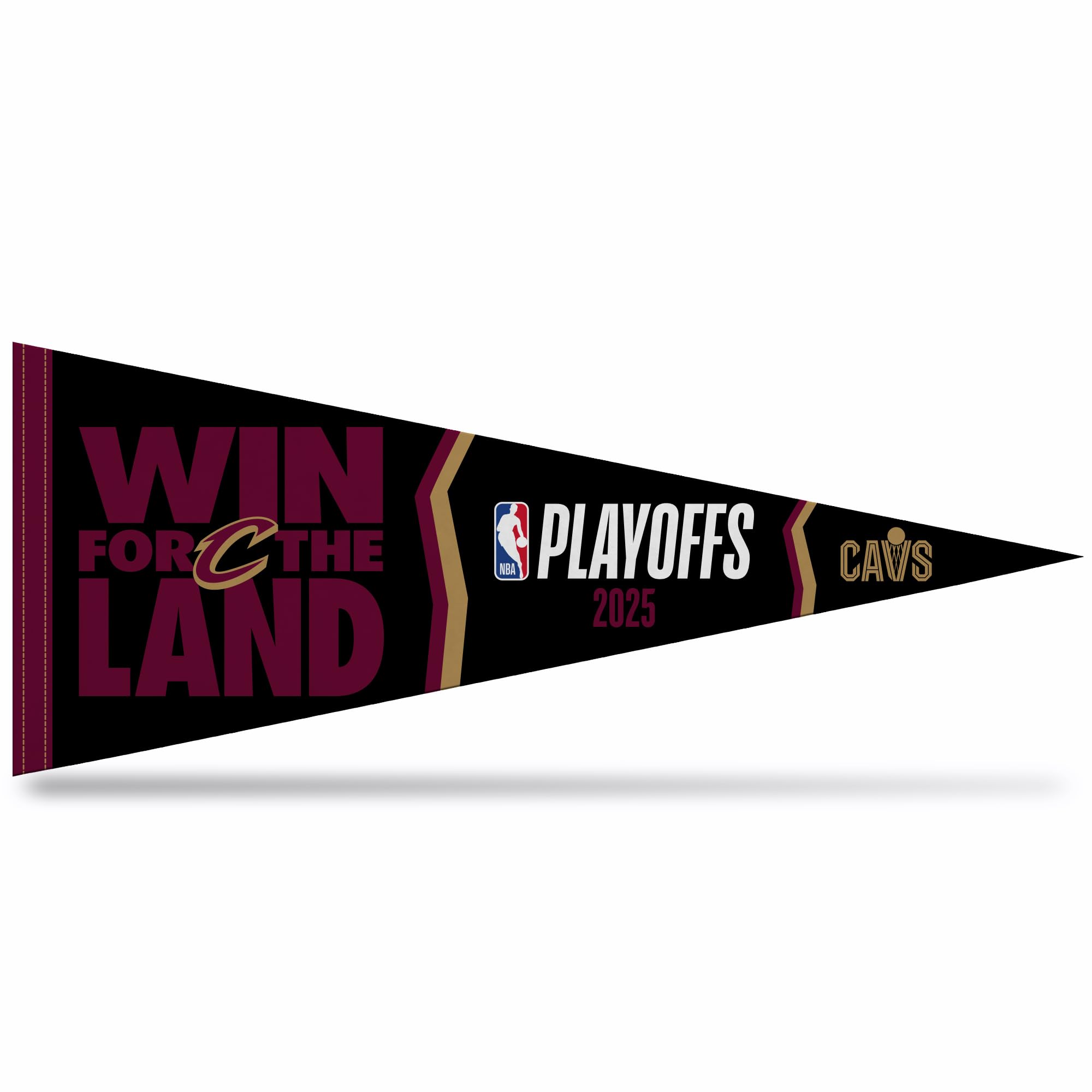 Rico Industries NBA Basketball 12" x 30" Felt Wall Décor Pennant - Great for Home/Bed Room/Man Cave Décor