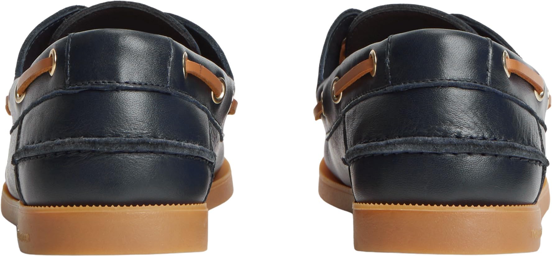 Tommy Hilfiger Damen Th Flag Boat Shoe Core Leather Fw0fw09463 Bootsschuhe